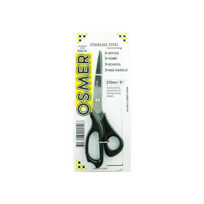 Scissors Adult 215mm Osmer All Purpose Stainless Steel